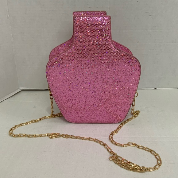 Tequila Crossbody Glittery Party Bag Clutch - Picture 5 of 7